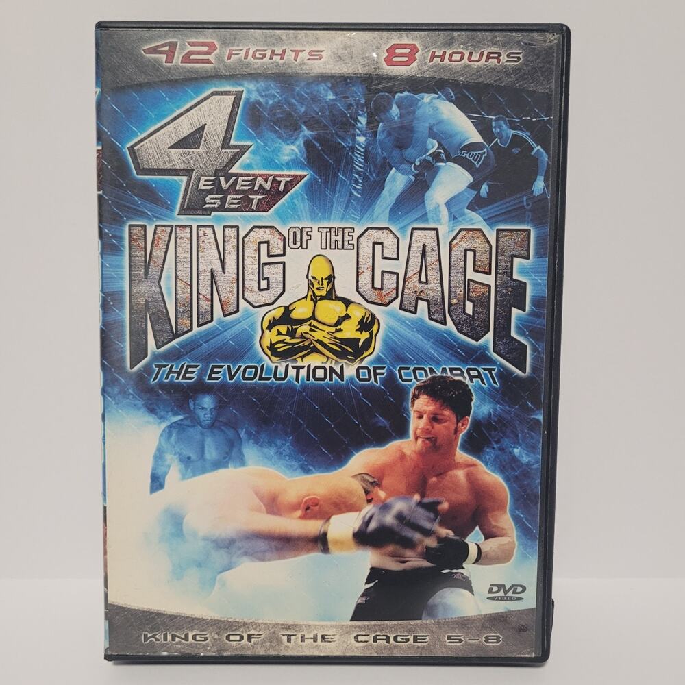 King Of The Cage The Evolution Of Combat 4 Event Set DVD MMA Fighting Events 5-8